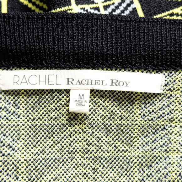 Rachel Rachel Roy Women’s Skirt Office Chic Modern Classic Geometric Knit Size M - Picture 4 of 5